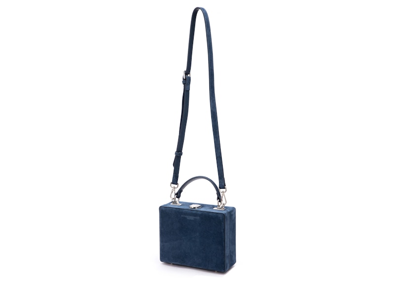 Brandon Blackwood Kendrick Trunk Suede Navy Blue