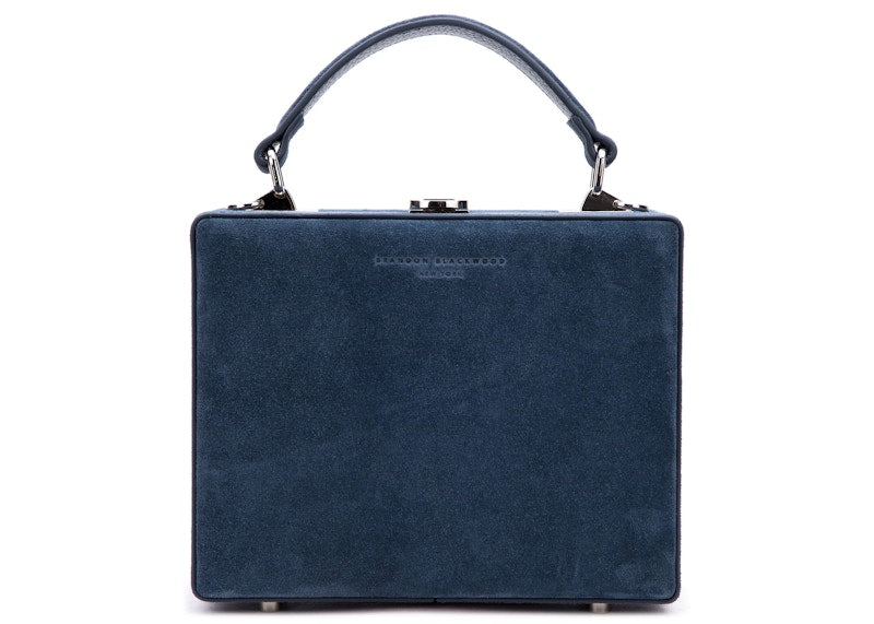 Brandon Blackwood Kendrick Trunk Suede Navy Blue