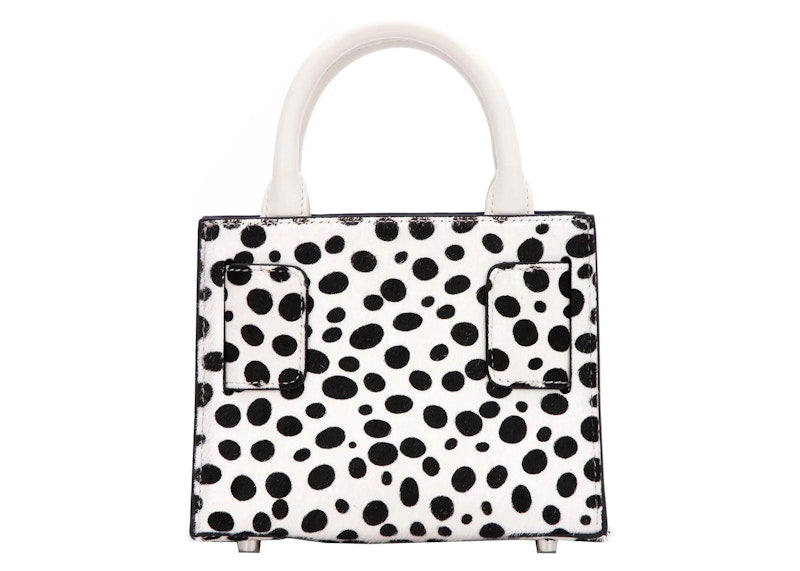 Brandon Blackwood Kuei Bag Ponyhair Dalmatian Print