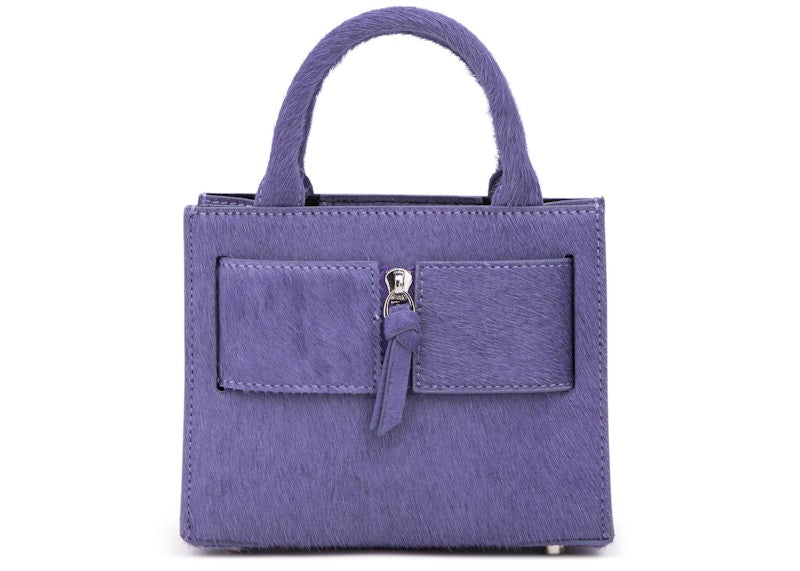Brandon Blackwood Kuei Bag Purple Ponyhair