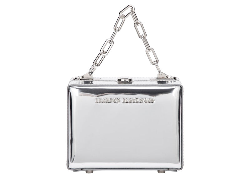 Brandon Blackwood Limited Edition Mini Kendrick Trunk Mirror Chrome