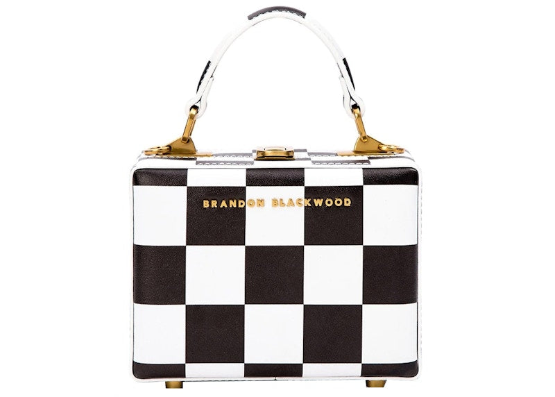 Brandon Blackwood Mini Kendrick Trunk Check-Print