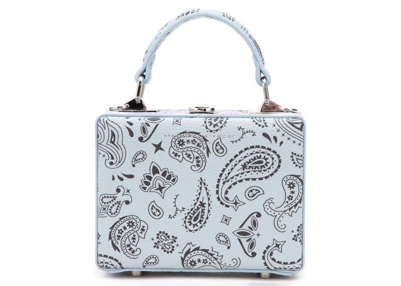 Brandon Blackwood Mini Kendrick Trunk Powder Blue Bandana