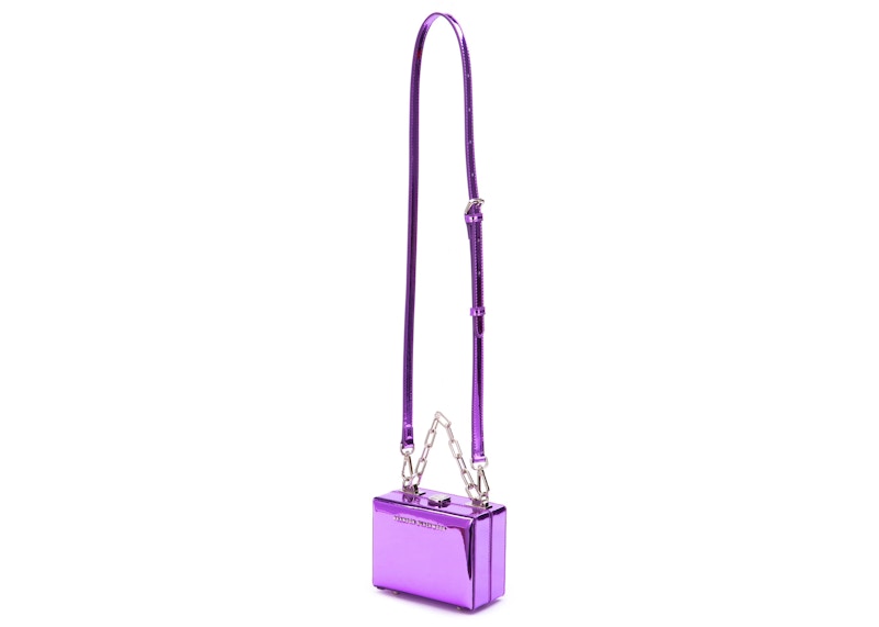 Brandon Blackwood Mini Kendrick Trunk Purple Metallic Mirror