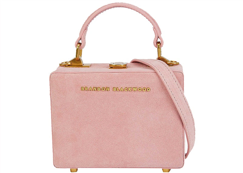 Brandon Blackwood Mini Kendrick Trunk Suede Pink