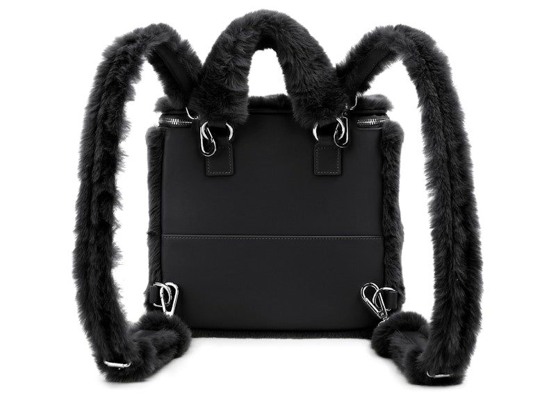 Brandon Blackwood Portmore Backpack Faux Mink Black