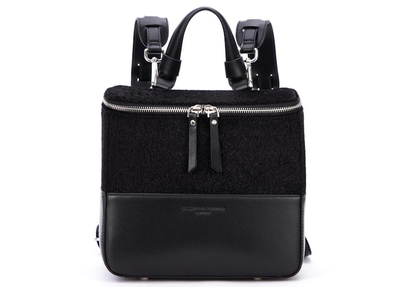 Brandon Blackwood Portmore Backpack Pony Hair/Dual Texture Black