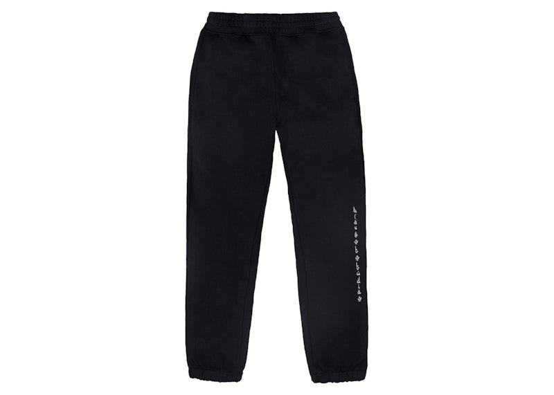 Bravest Studios Arabic Letter Sweatpants Black