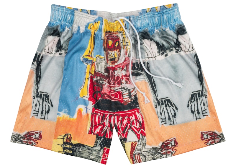 Bravest Studios Basquiat Shorts Orange