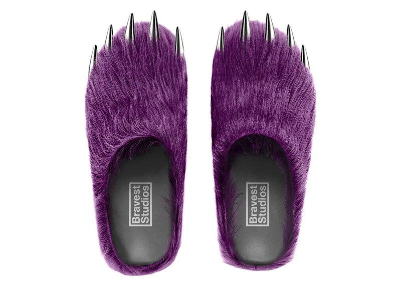 Bravest Studios Bear Claw Mule Purple