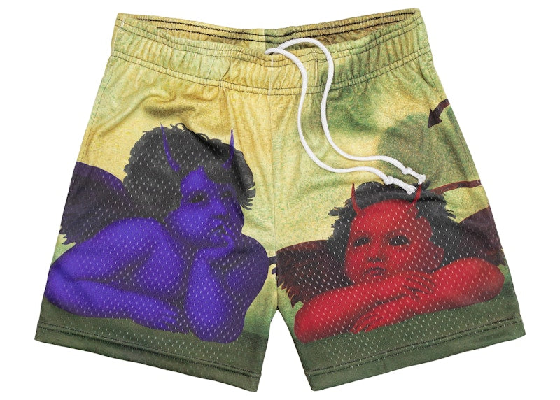 Bravest Studios Devil Angel Shorts Yellow
