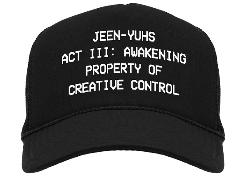 Bravest Studios Jeen-Yuhs Act III Trucker Hat Black