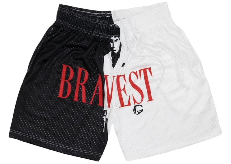Bravest Studios Pacino Shorts Black/White