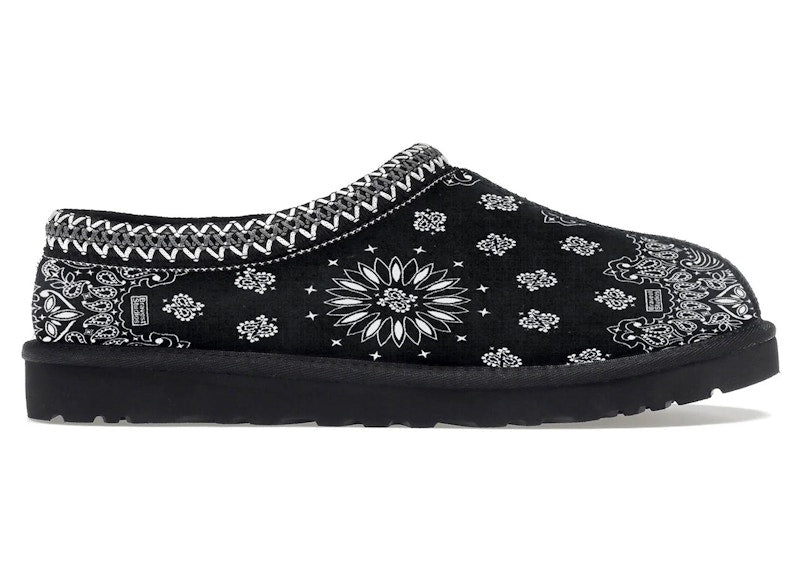Bravest Studios Paisley Slippers V2 Black
