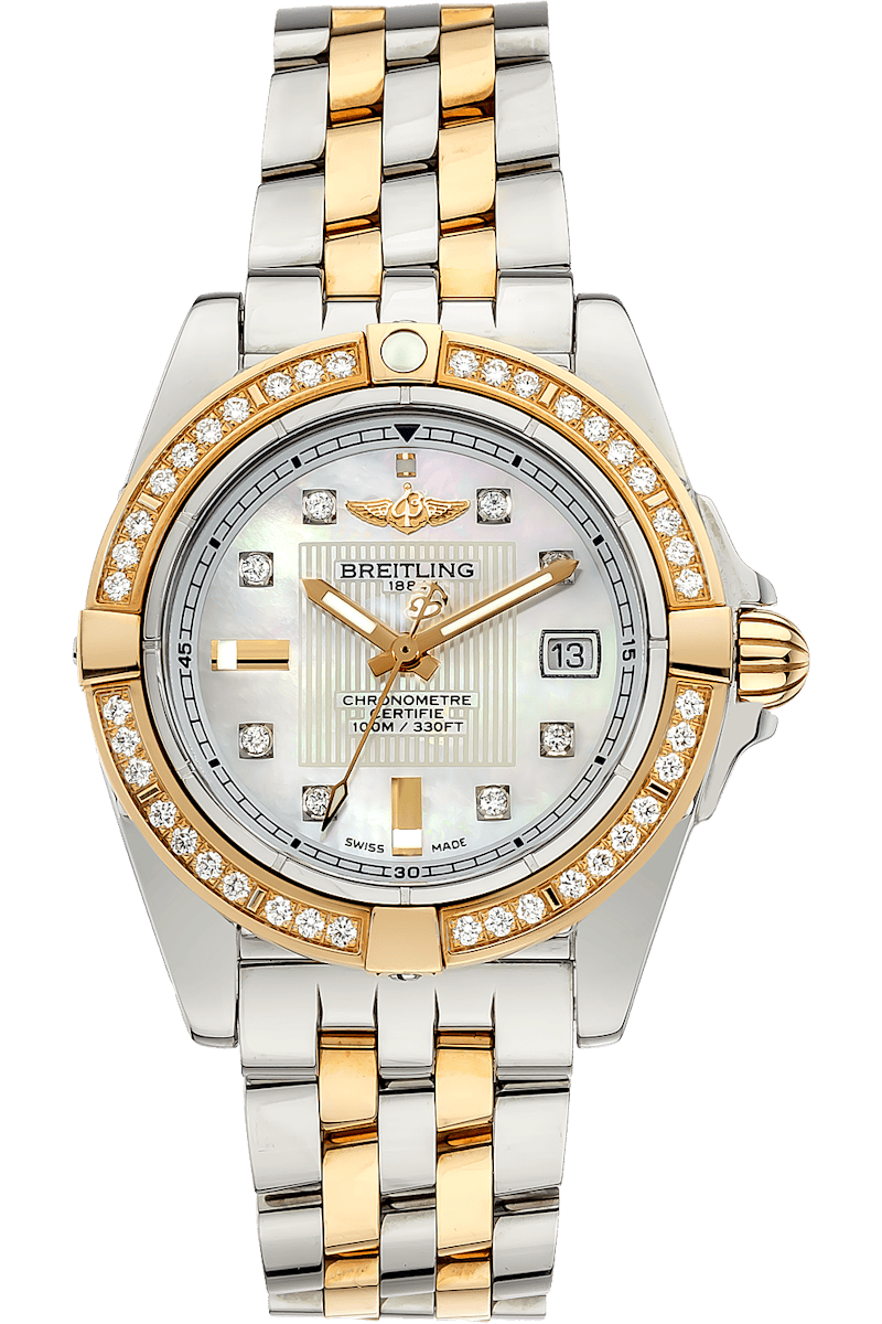 Breitling Galactic 32 Mother of Pearl Diamond Dial C71356LA-A712