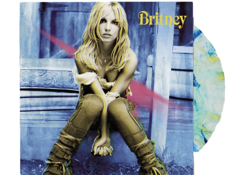 Britney Spears Britney Limited Edition LP Vinyl Clear, Blue & Yellow