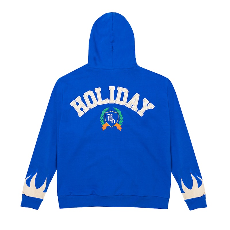 Brockhampton x Holiday Crest Hoodie Blue