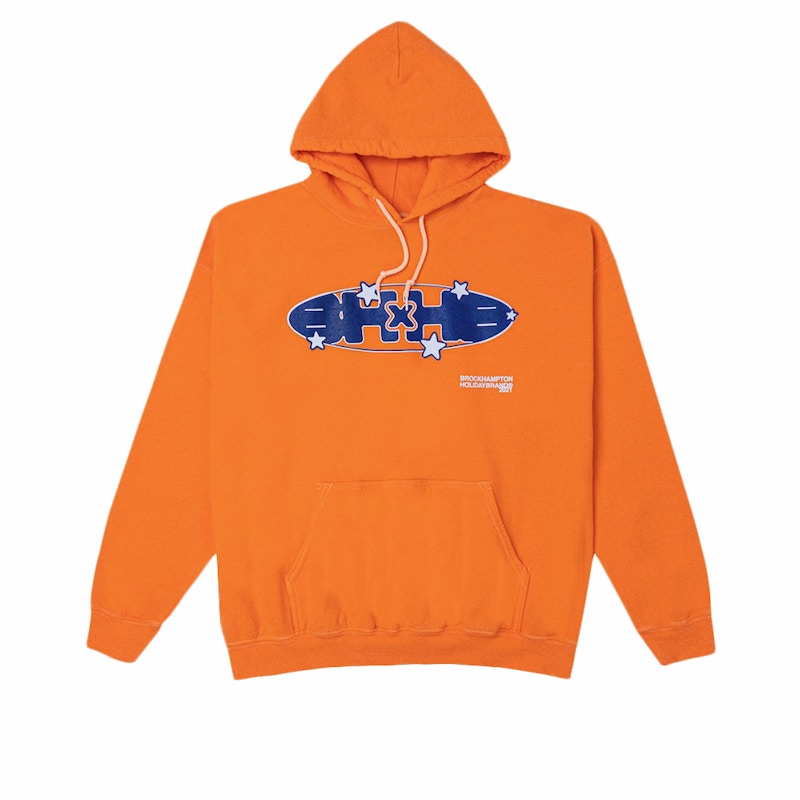 Brockhampton x Holiday HB Hoodie Orange