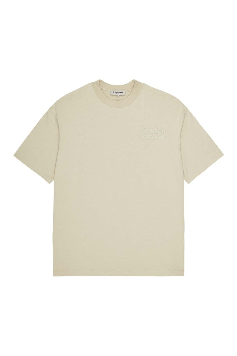 Broken Planet Basics T-shirt Bone White