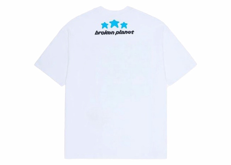 Broken Planet Brighter Days Ahead T-shirt White