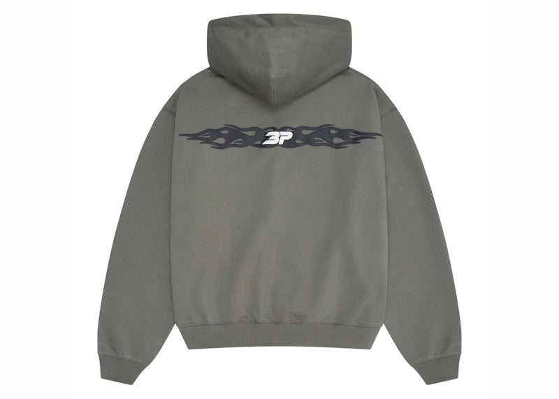 Broken Planet Chaos Hoodie Gunmetal Grey