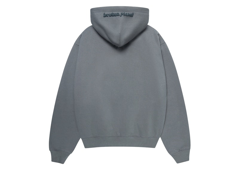 Broken Planet Falling Stars Hoodie Dark Gray