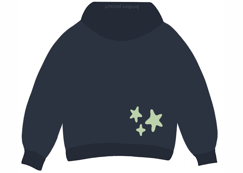 Broken Planet Astral Energy Hoodie Outer Space Blue