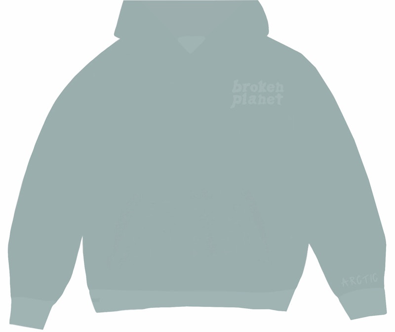 Broken Planet Basics Hoodie Arctic