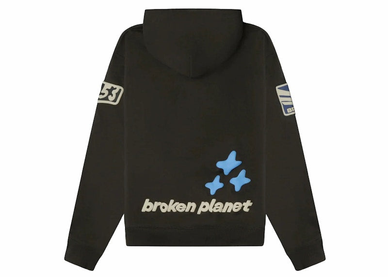 Broken Planet Escape To The Future Hoodie Soot Black