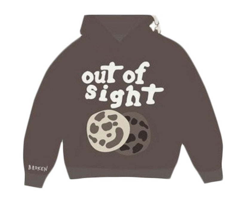 Broken Planet Out of Sight Hoodie Brown
