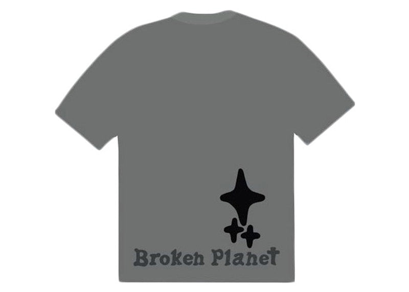 Broken Planet Out of the Shadows T-shirt Shadow Grey