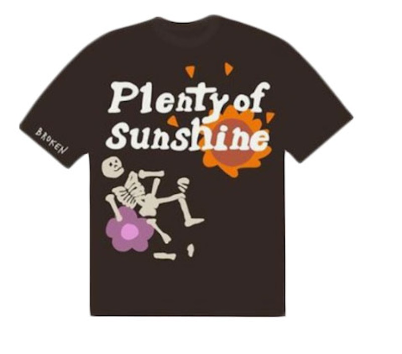 Broken Planet Plenty of Sunshine T-shirt Brown