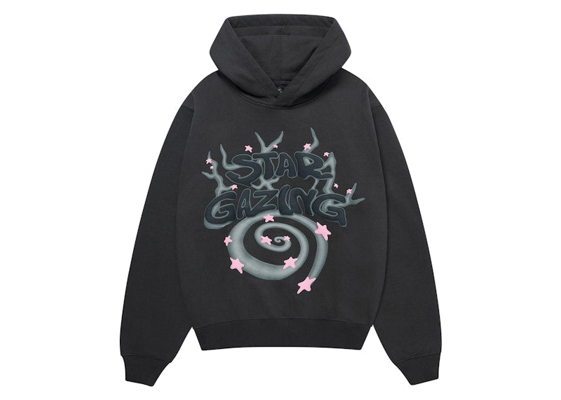 Broken Planet Stargazing Hoodie Soot Black