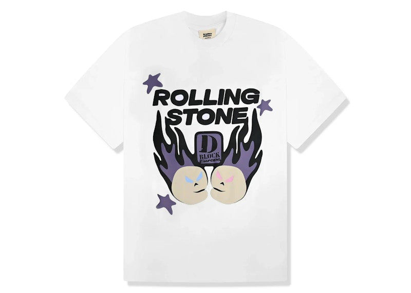 Broken Planet x D-Block Europe Rolling Stones T-shirt White