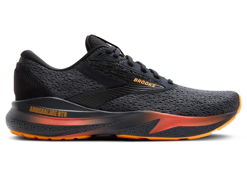 Brooks Adrenaline GTS 24 Black Ebony Burnt Sienna