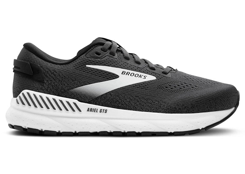 Brooks Ariel GTS 24 Ebony Black White (Women's)
