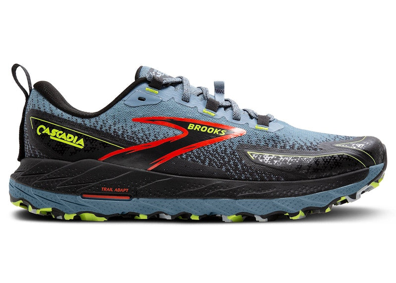 Brooks Cascadia 18 Citadel Ebony Lime