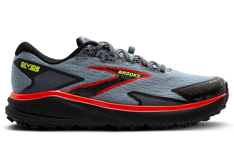 Brooks Divide 5 Citadel Ebony Lime
