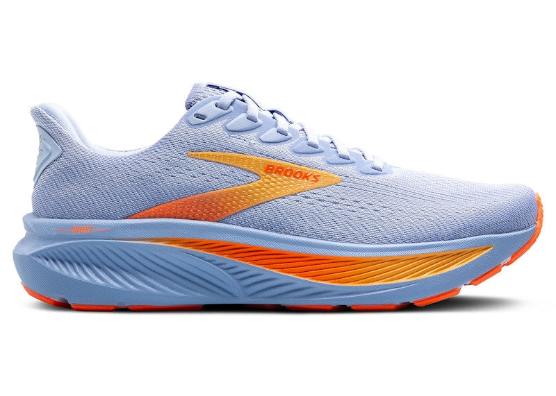 Brooks Ghost 17 Blue Heron White Orange (Women's)