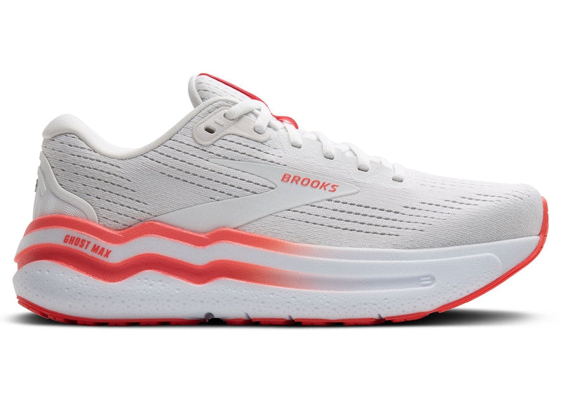 Brooks Ghost Max 2 White Hot Coral (Women's)