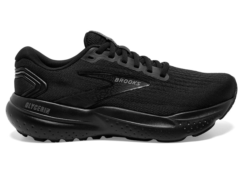 Brooks Glycerin 21 Black Black Ebony (Women's)
