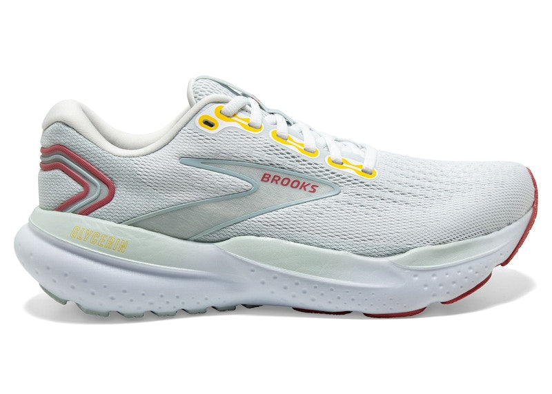 Brooks Glycerin 21 Bright White Blue Rose (Women's)