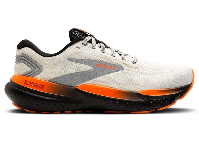 Brooks Glycerin 21 Ecru Orange Black