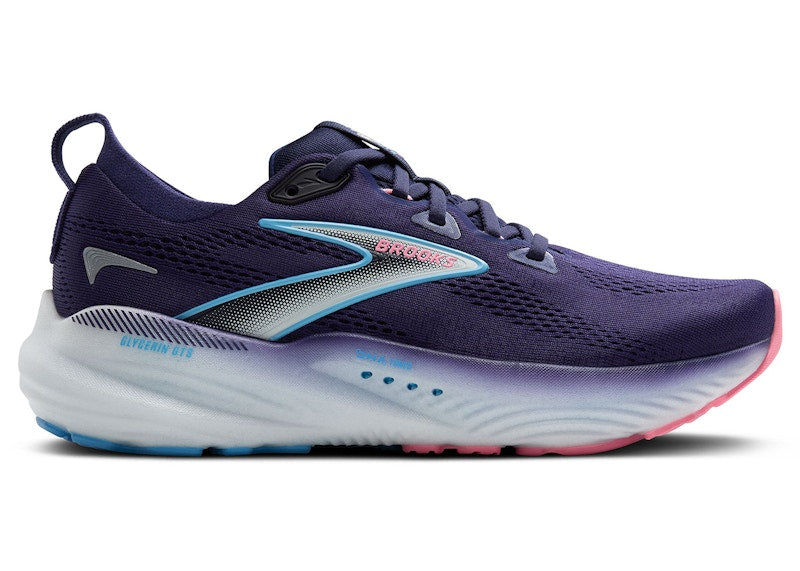 Brooks Glycerin GTS 22 Blue Ribbon Peacoat Dianthus (Women's)