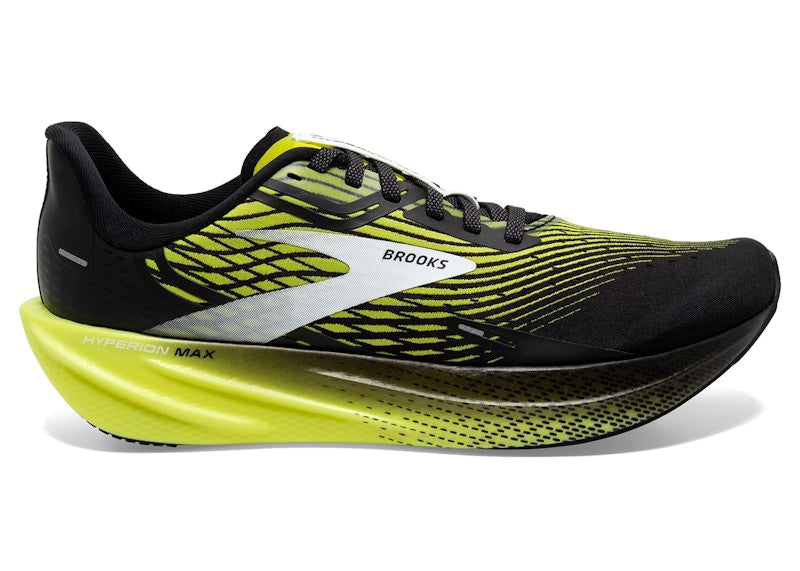 Brooks Hyperion Max Black Blazing Yellow