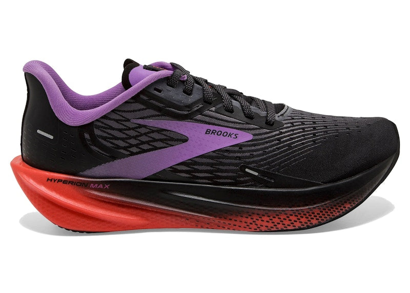 Brooks Hyperion Max Black Fiesta Bellflower (Women's)