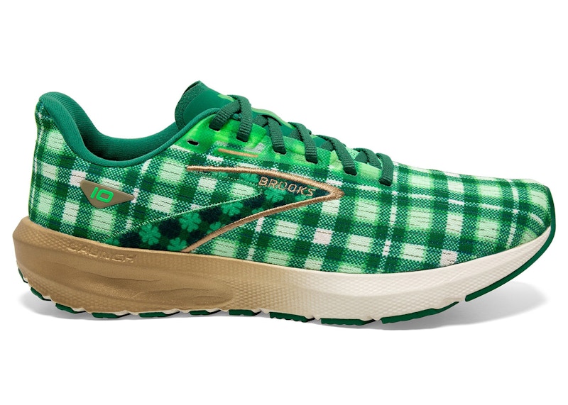 Brooks Launch 10 Toucan Verdant Vanilla