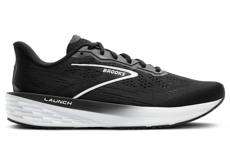 Brooks Launch 12 Black Grey White