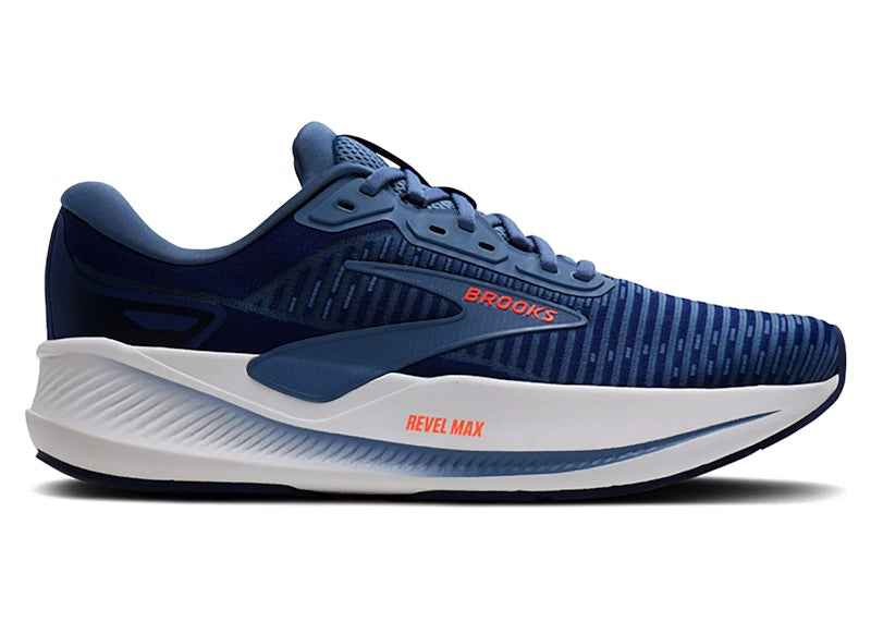 Brooks Revel Max Navy Orange