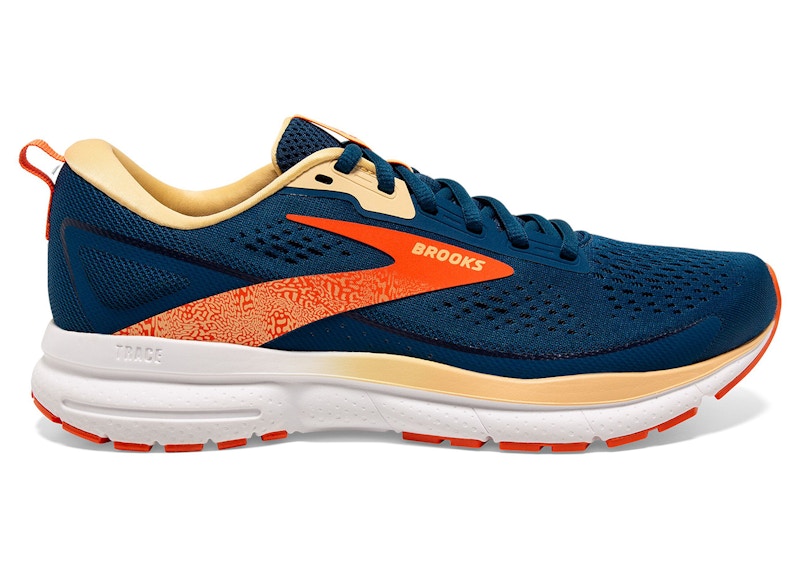Brooks Trace 3 Blue Nasturtium Sunburst (Women's)